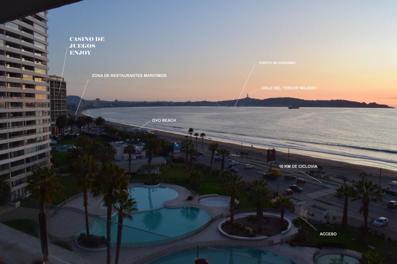 Vive La Experiencia, Playa, Spa, Casino De Juegos Coquimbo Exteriör bild